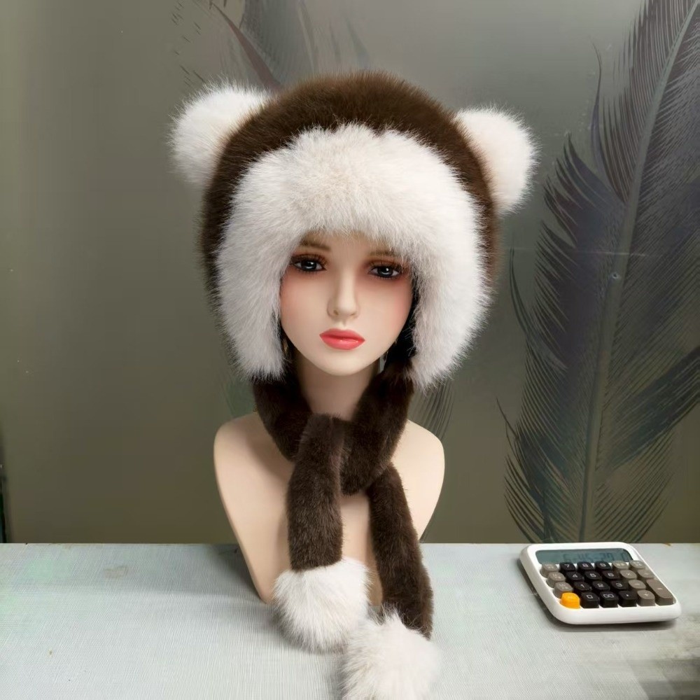 Winter Trapper Hat - Czapka typu uszanka z poliestru i