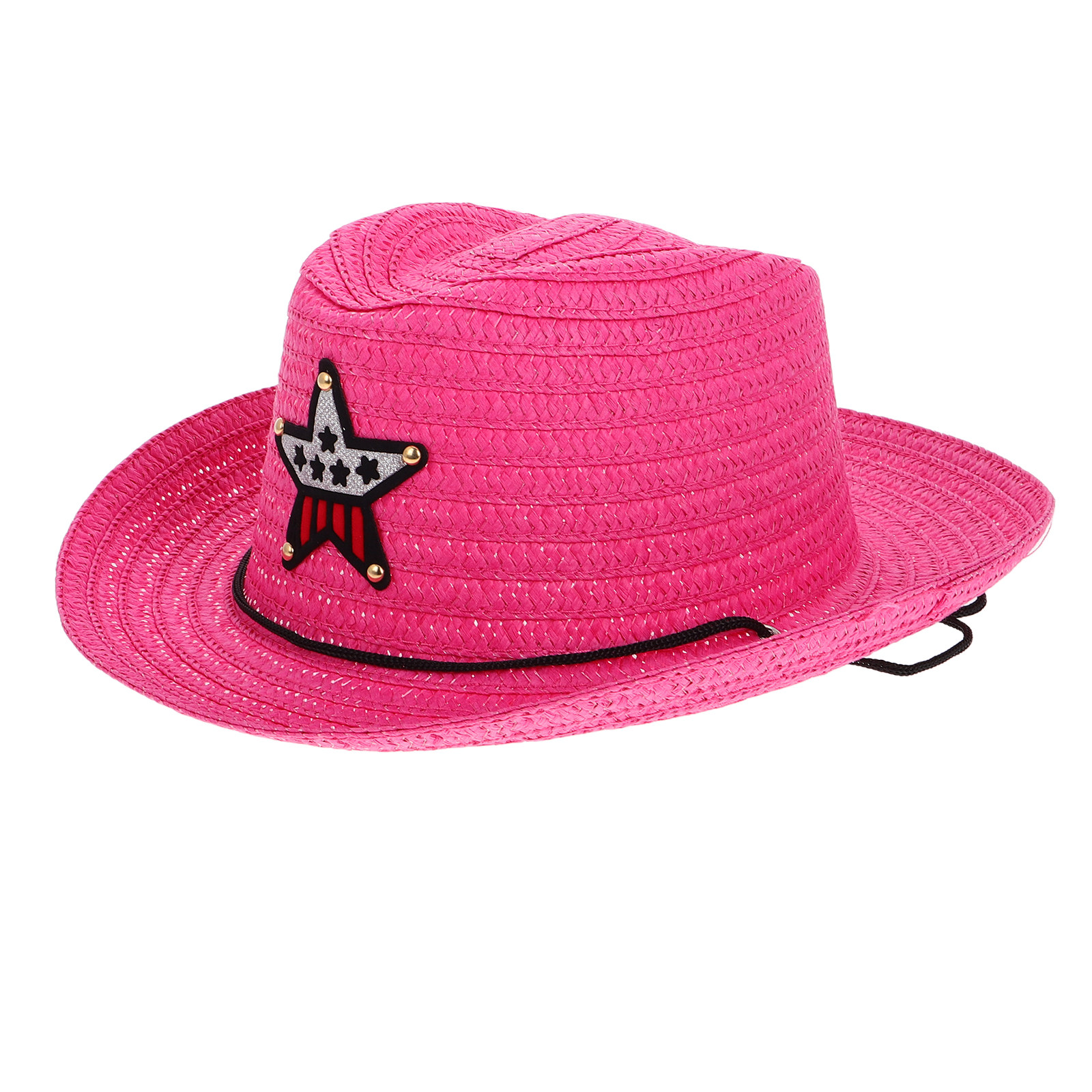 Cowboy Hat Straw - Dziecięcy kapelusz kowbojski w stylu westernowym,