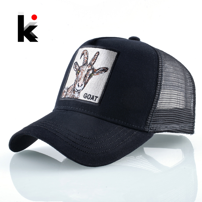 Trucker Cap Mesh - Modna czapka z daszkiem mężczyźni kobiety