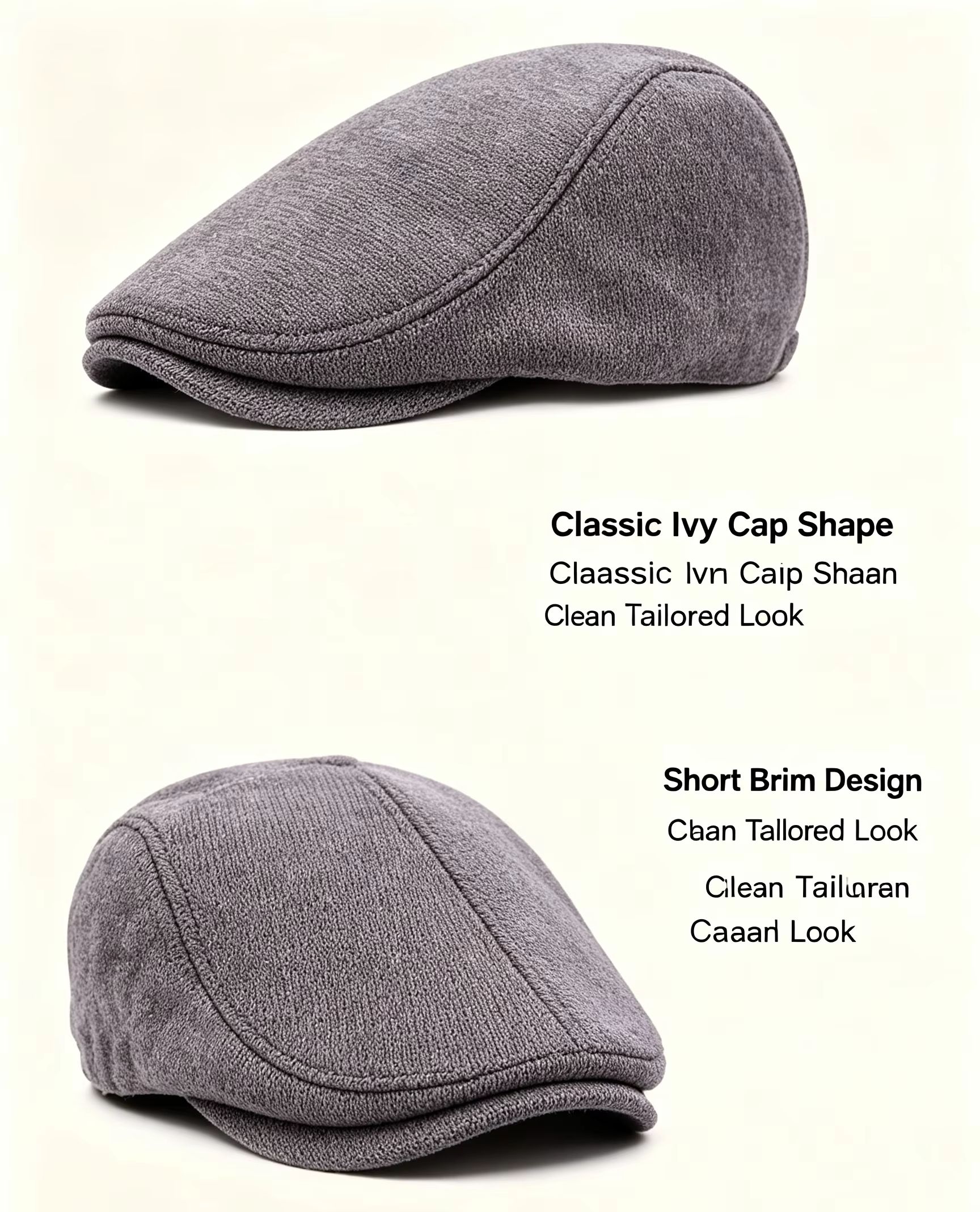 Klasyczne vintage czapki typu  – Newsboy Cap Ivy recenzja i cena
