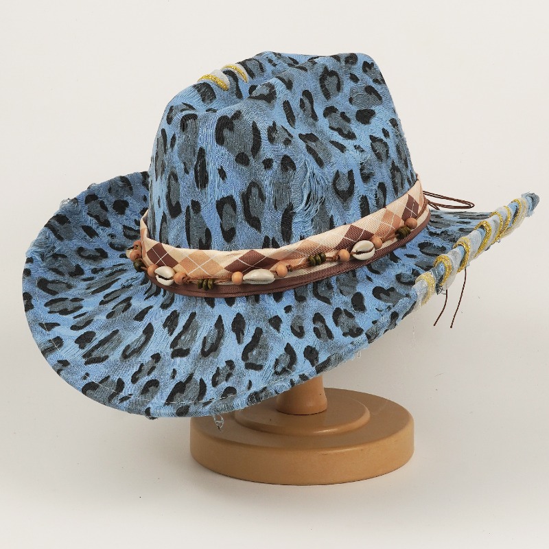 Kapelusz kowbojski w panterkę, – Cowboy Hat Straw recenzja i cena