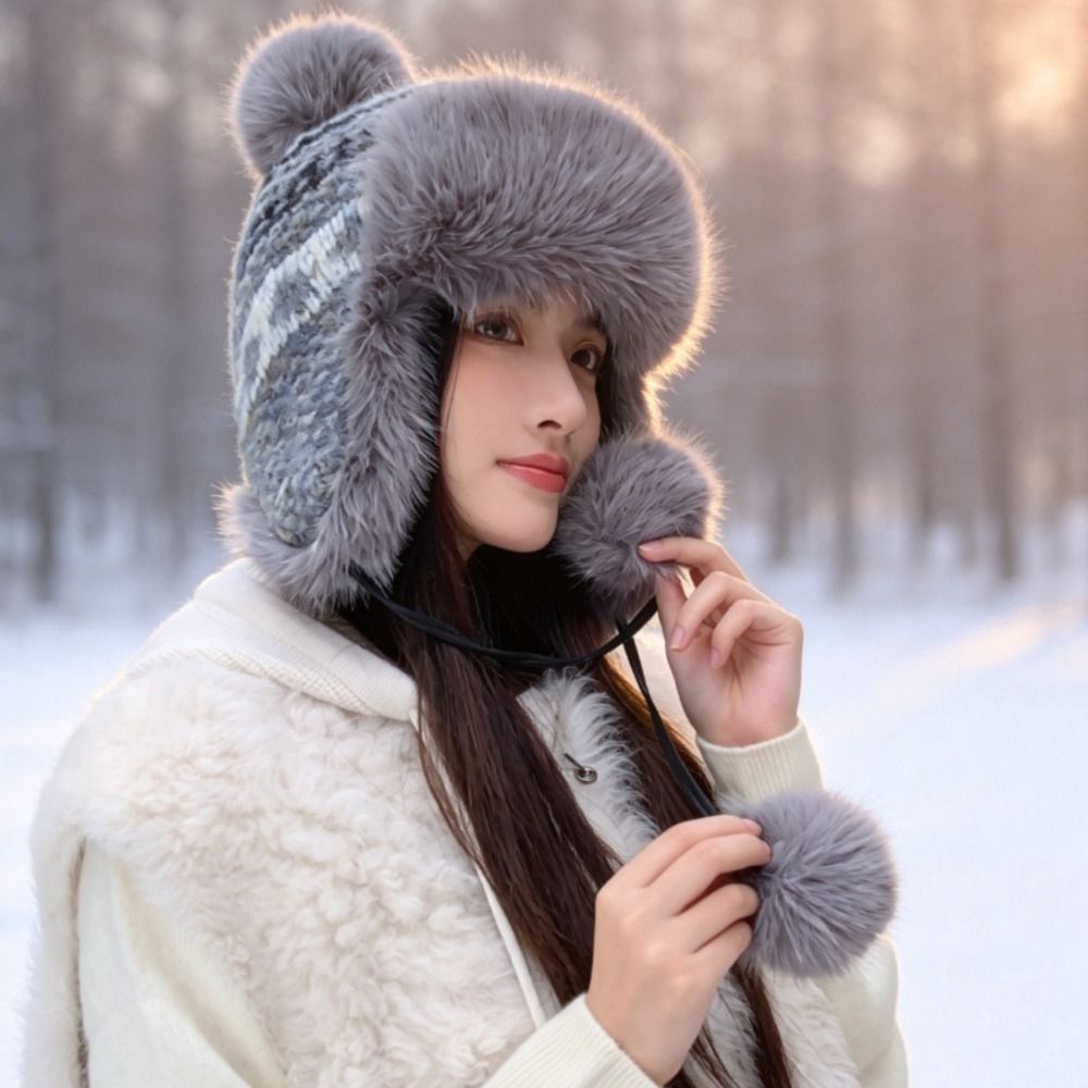 Stylowa czapka traperka z dzia – Trapper Hat Ear Flap recenzja i cena