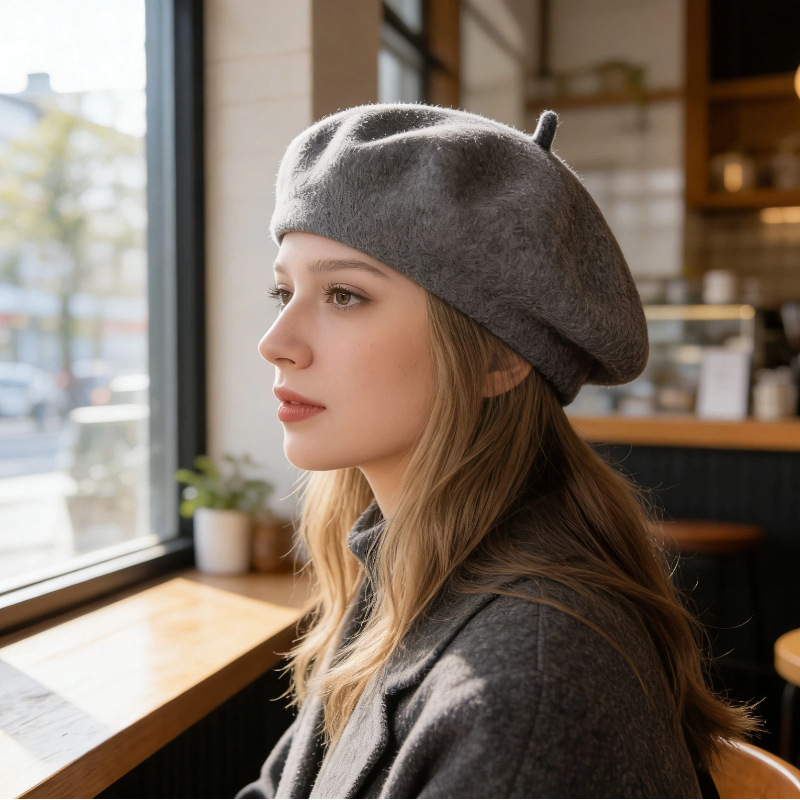 Damski klasyczny wełniany bere – Beret French Wool recenzja i cena