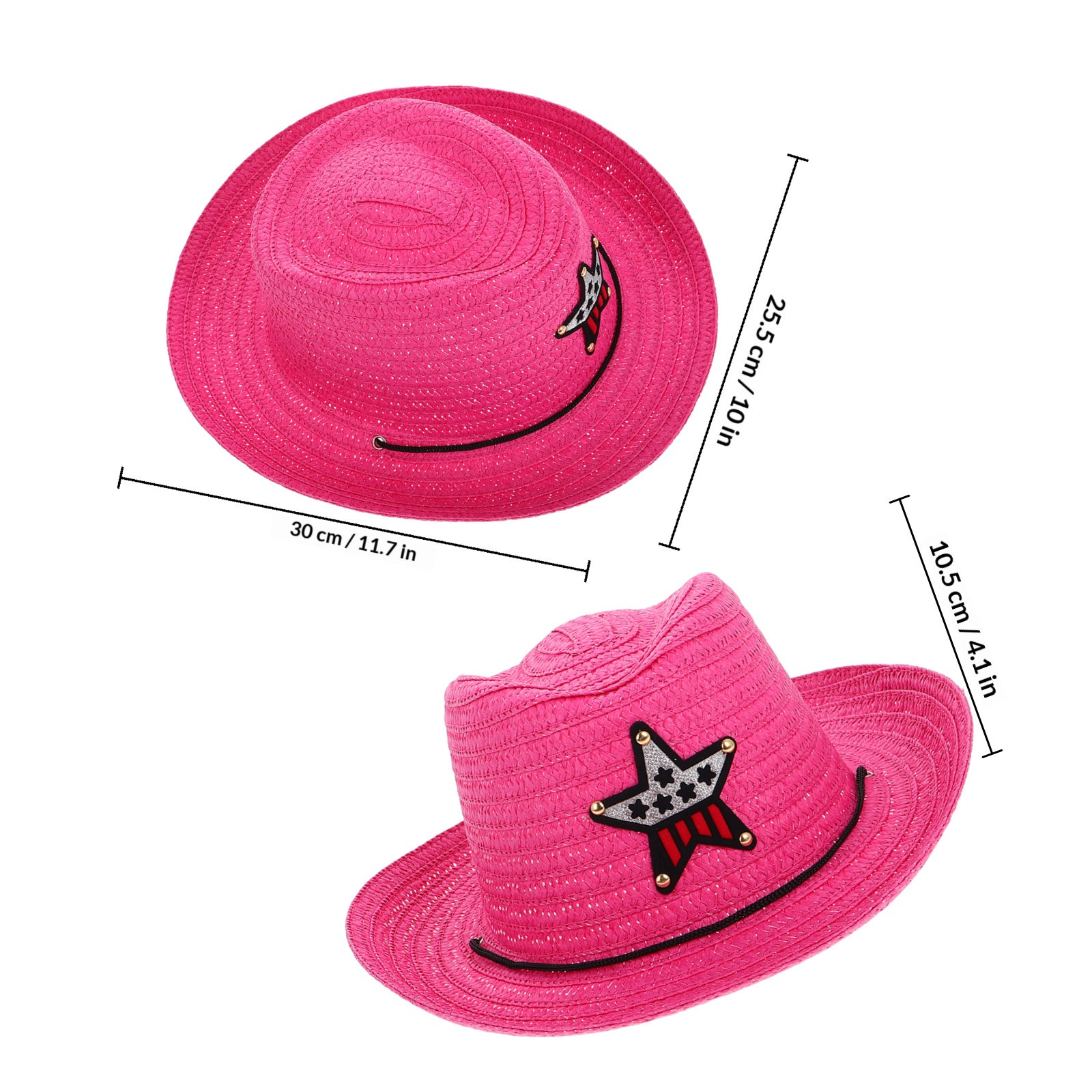 Dziecięcy kapelusz kowbojski w – Cowboy Hat Straw recenzja i cena