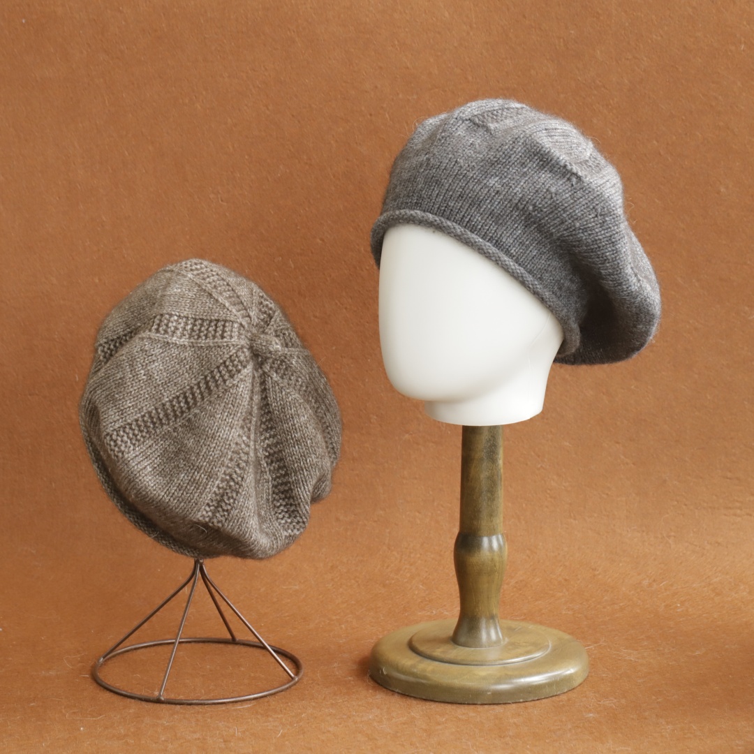 Miękkie, luźne czapki berety z – Beret French Wool recenzja i cena