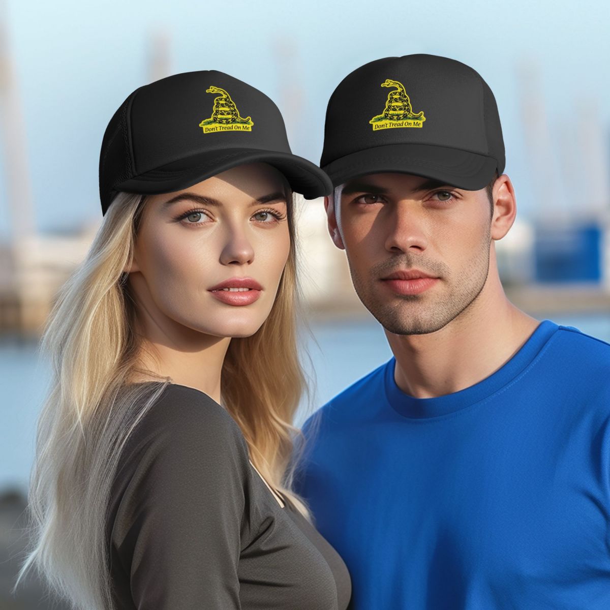 Nie depcz po mnie Gadsden czap – Trucker Cap Mesh recenzja i cena